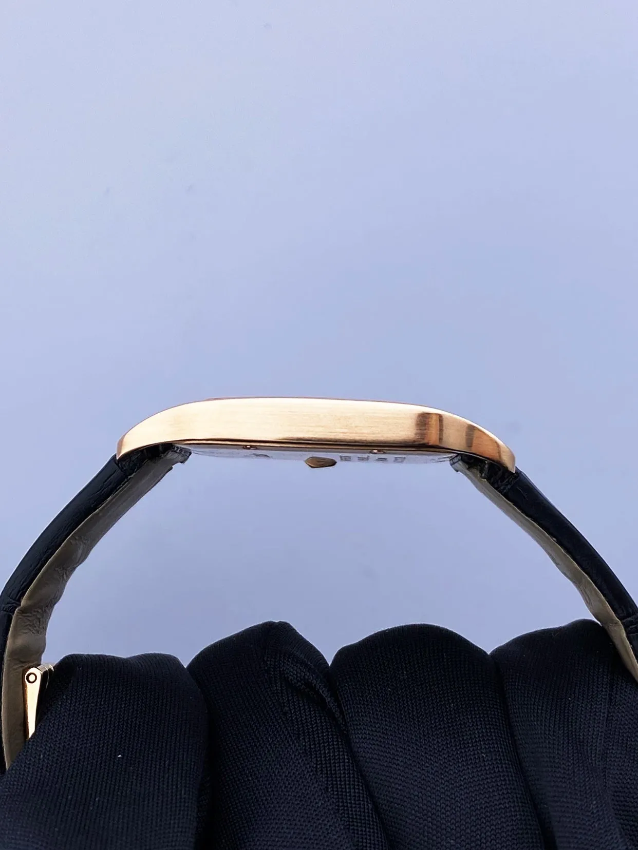 Cartier Santos Dumont WH100351 Rose Gold Diamond Ladies Watch Box Papers