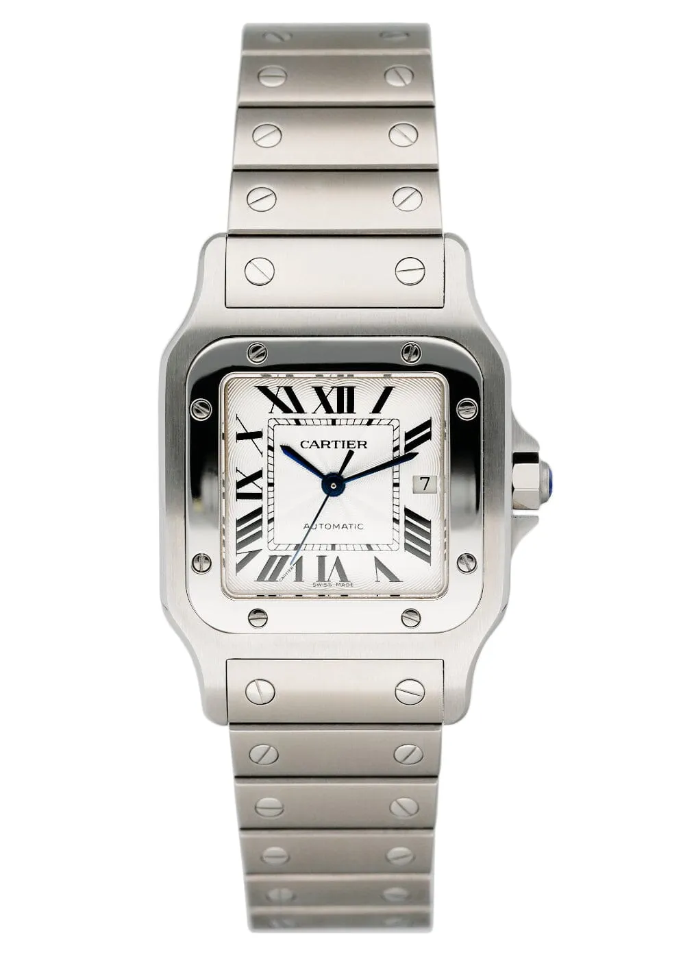 Cartier Santos Galbee W20055D6 Stainless Steel Ladies Watch