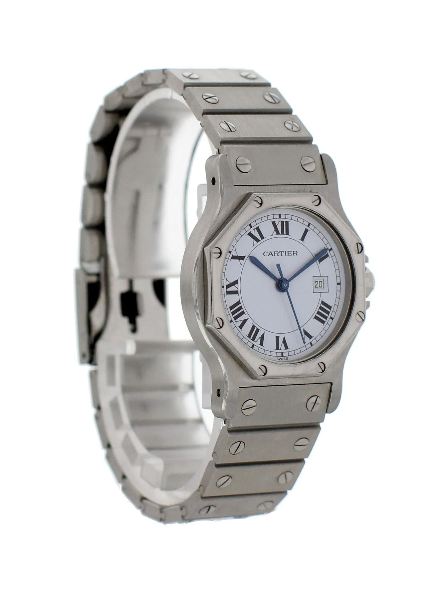 Cartier Santos Octagon 2966 Mens Watch