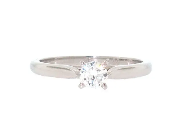 Cartier 'Solitaire 1895' Diamond Promise Ring, 0.23 carats, in Platinum