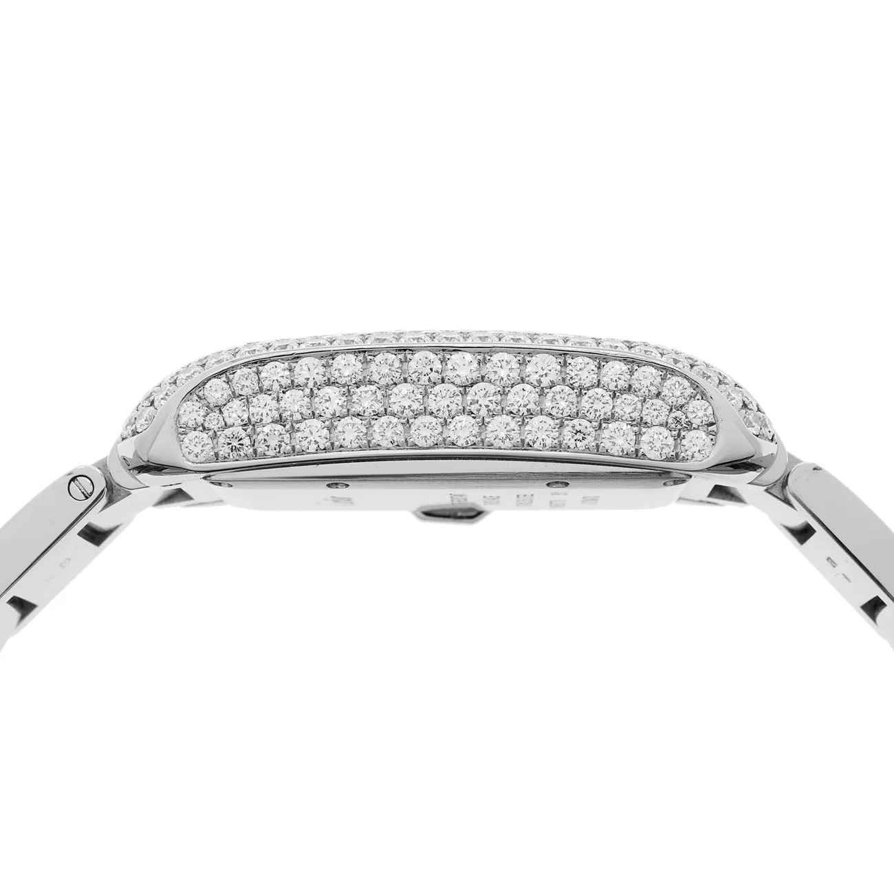 Cartier Stainless Steel Tank Anglaise Automatic 3511