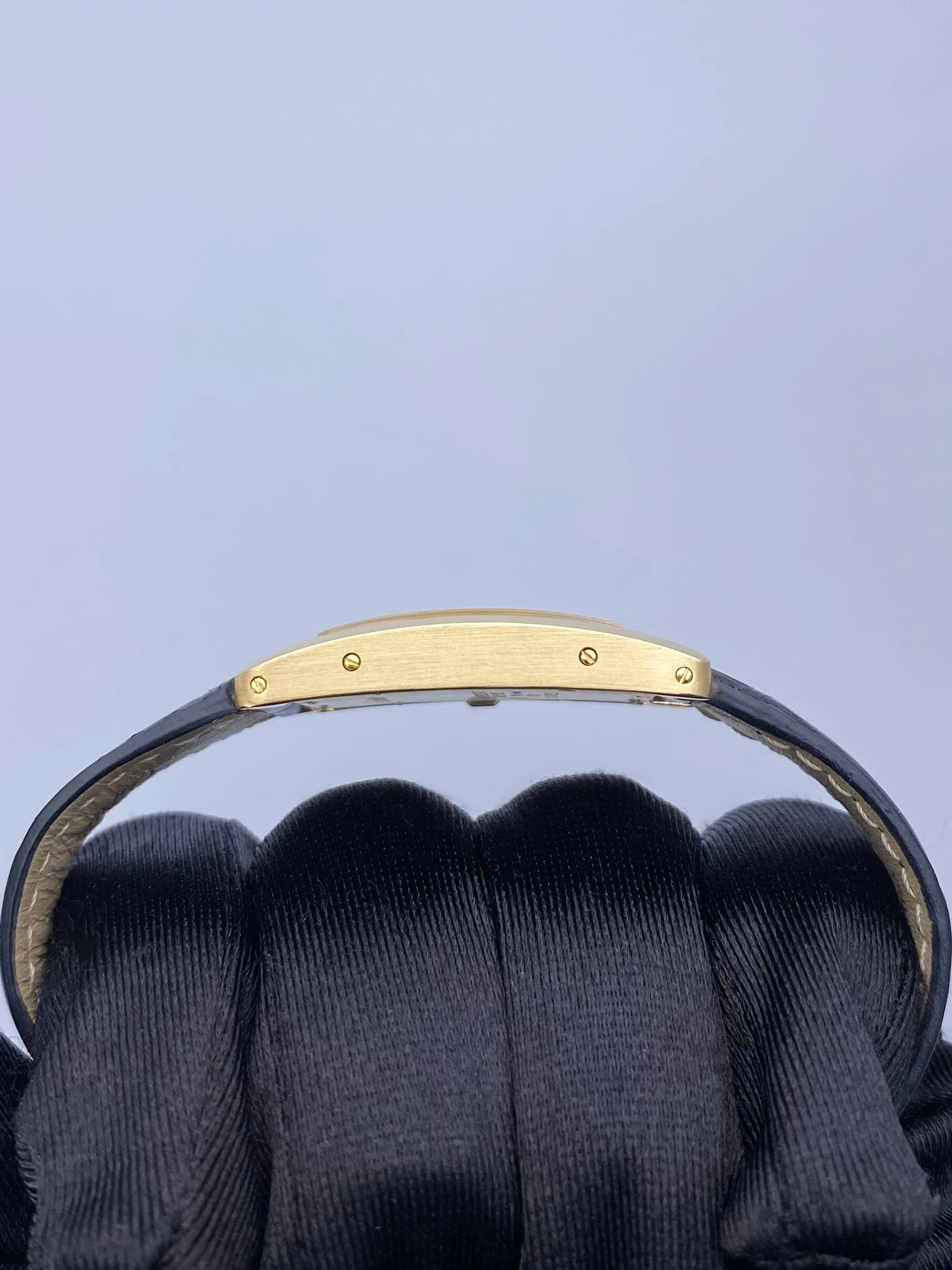 Cartier  Tank Americaine W2601556 Yellow Gold Ladies Watch