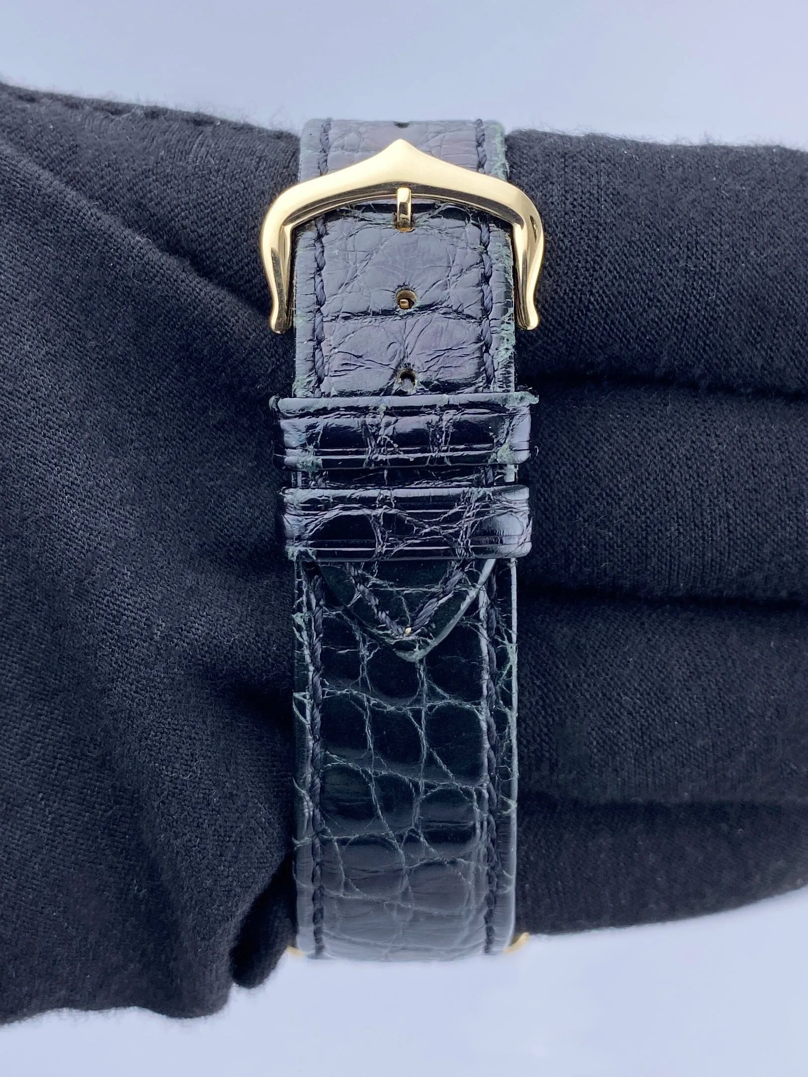 Cartier Tank Solo W5200002 18K Yellow Gold Ladies Watch