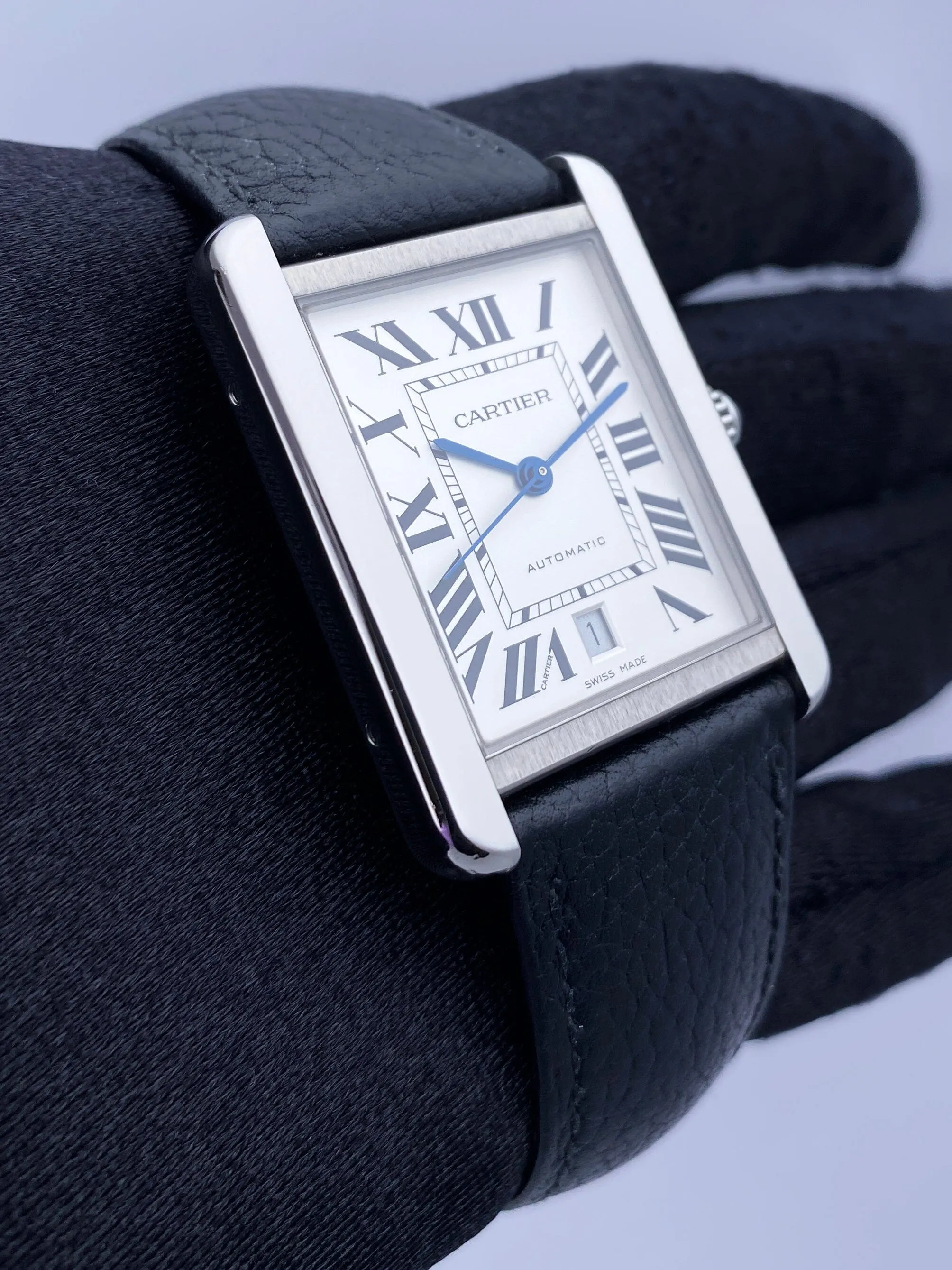 Cartier Tank Solo XL WSTA0029 Mens Watch