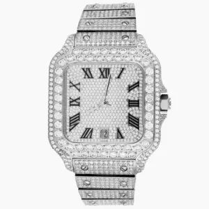 Cartier100XL15ct-Stainless-Steel Cartier-Autimatic Watch