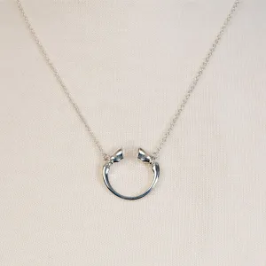 Cavallo - Horseshoe Necklace Sterling Silver