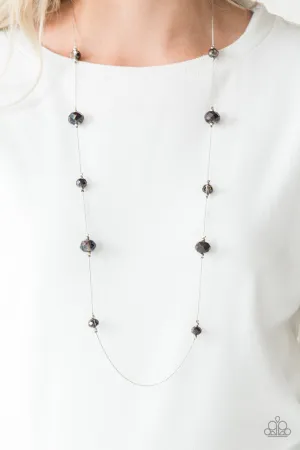 Champagne on the Rocks - Multi - Oil Spill Bead Paparazzi Long Necklace