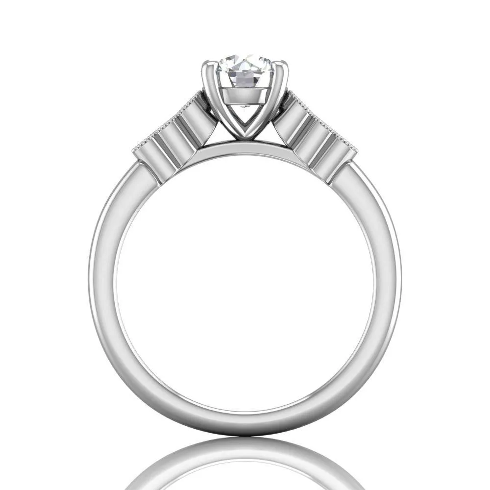 Channel Engagement Ring