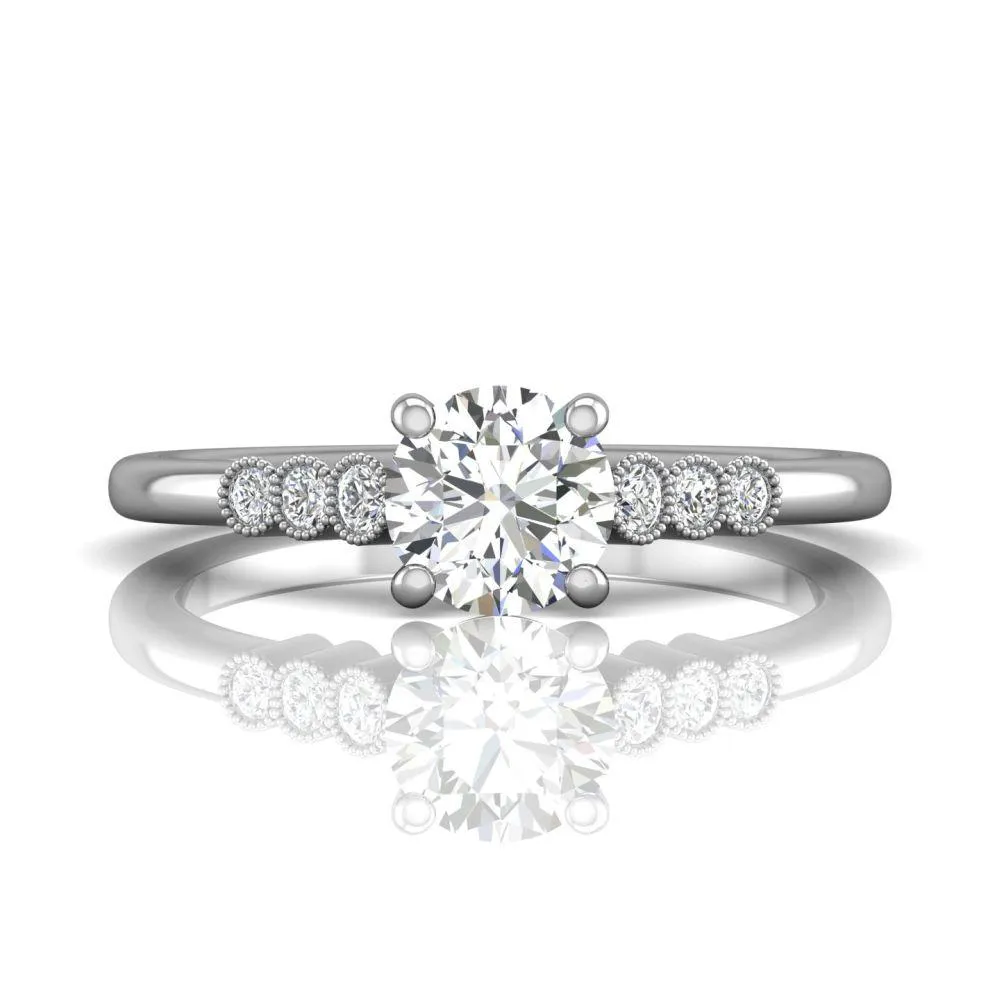 Channel Engagement Ring