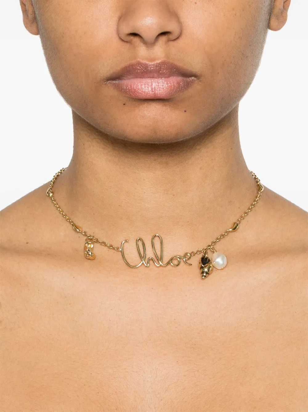 Chloé shells necklace