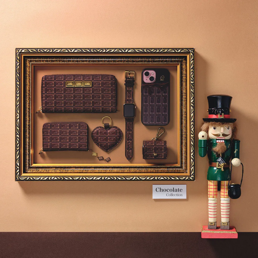 Chocolate Leather Band for Apple Watch【Japan Jewelry】