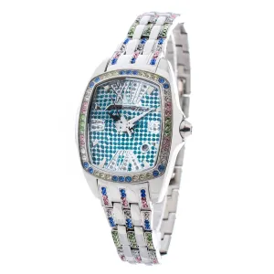Chronotech Silver Stainless Steel Watch