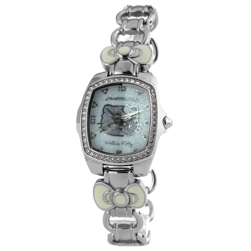 Chronotech Silver Stainless Steel Watch