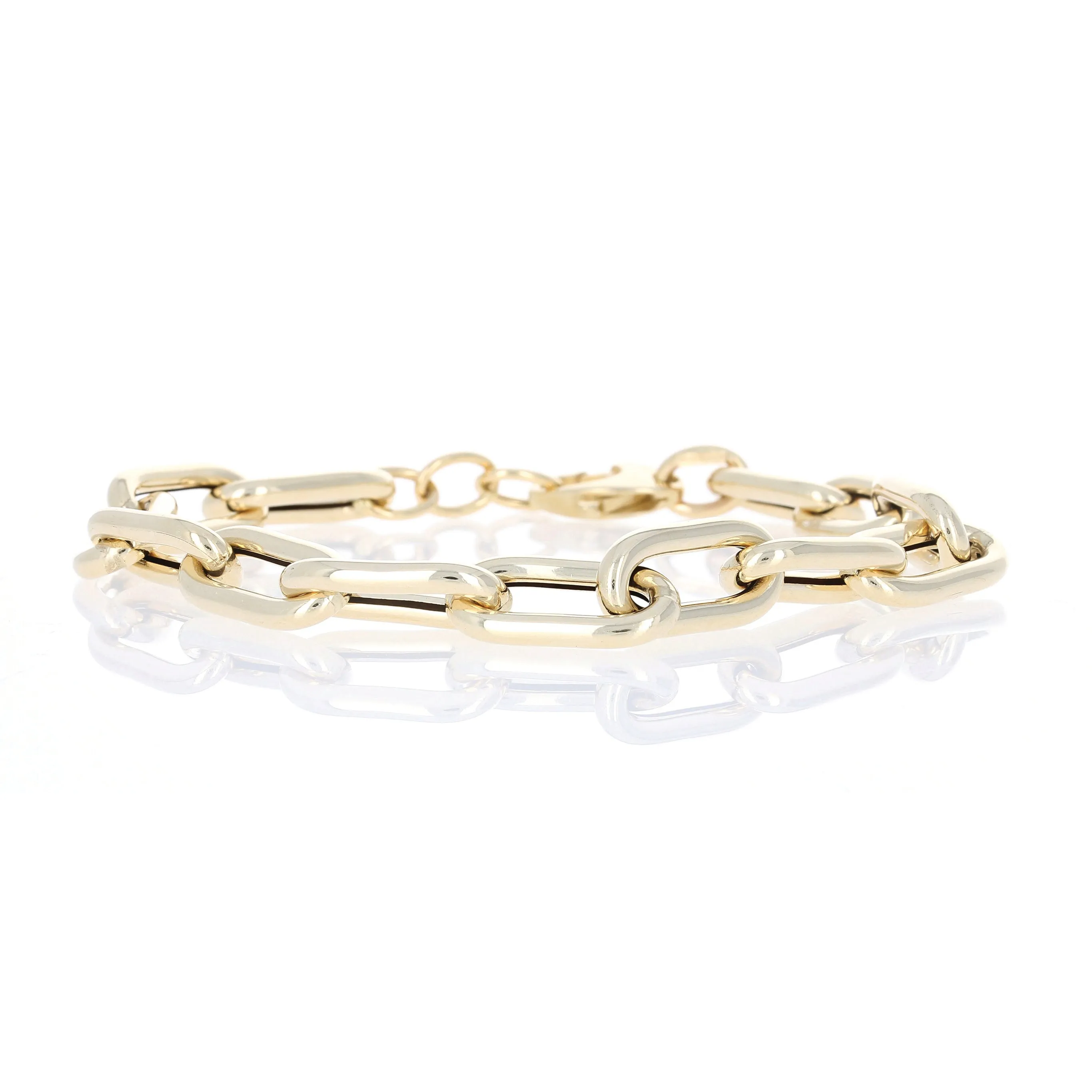 Chunky Paperclip Chain Bracelet