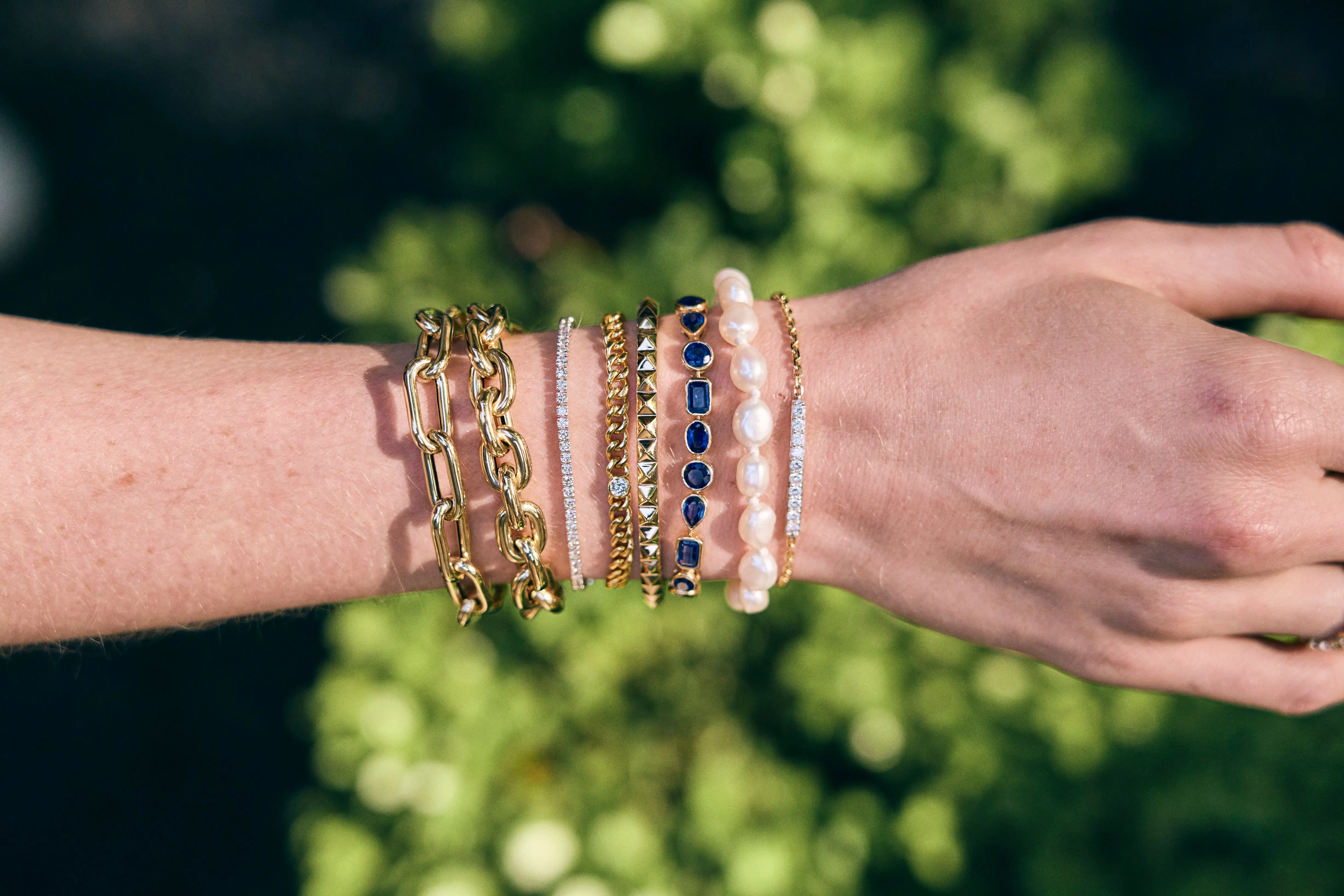 Chunky Paperclip Chain Bracelet