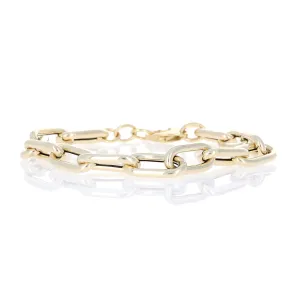Chunky Paperclip Chain Bracelet