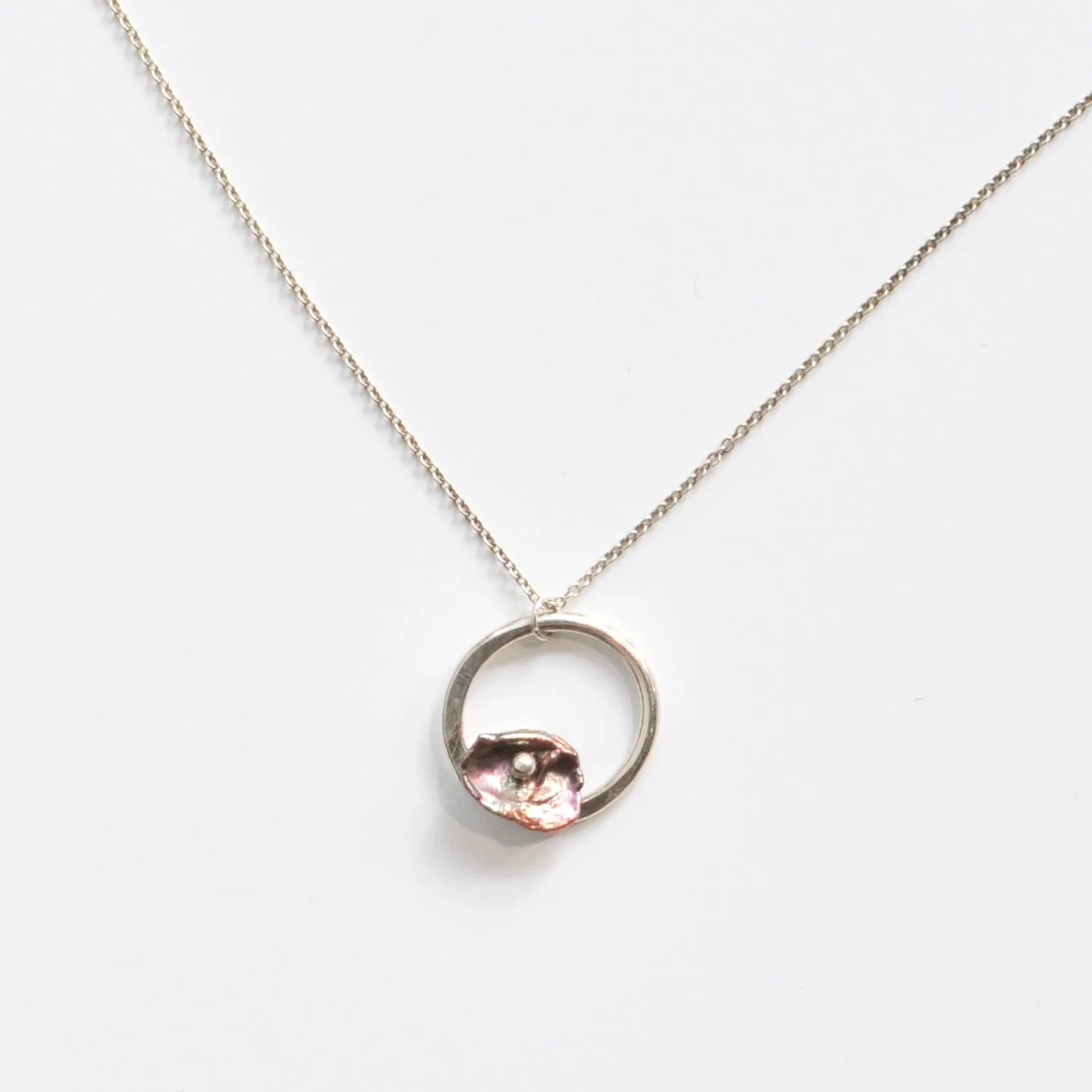 Circle Pendant Necklace - Karolyn Elisa Jewelry