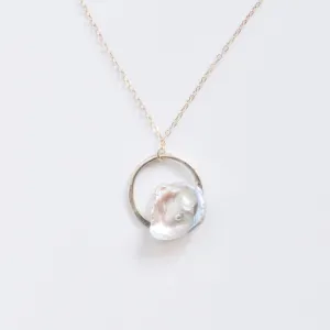 Circle Pendant Necklace - Karolyn Elisa Jewelry