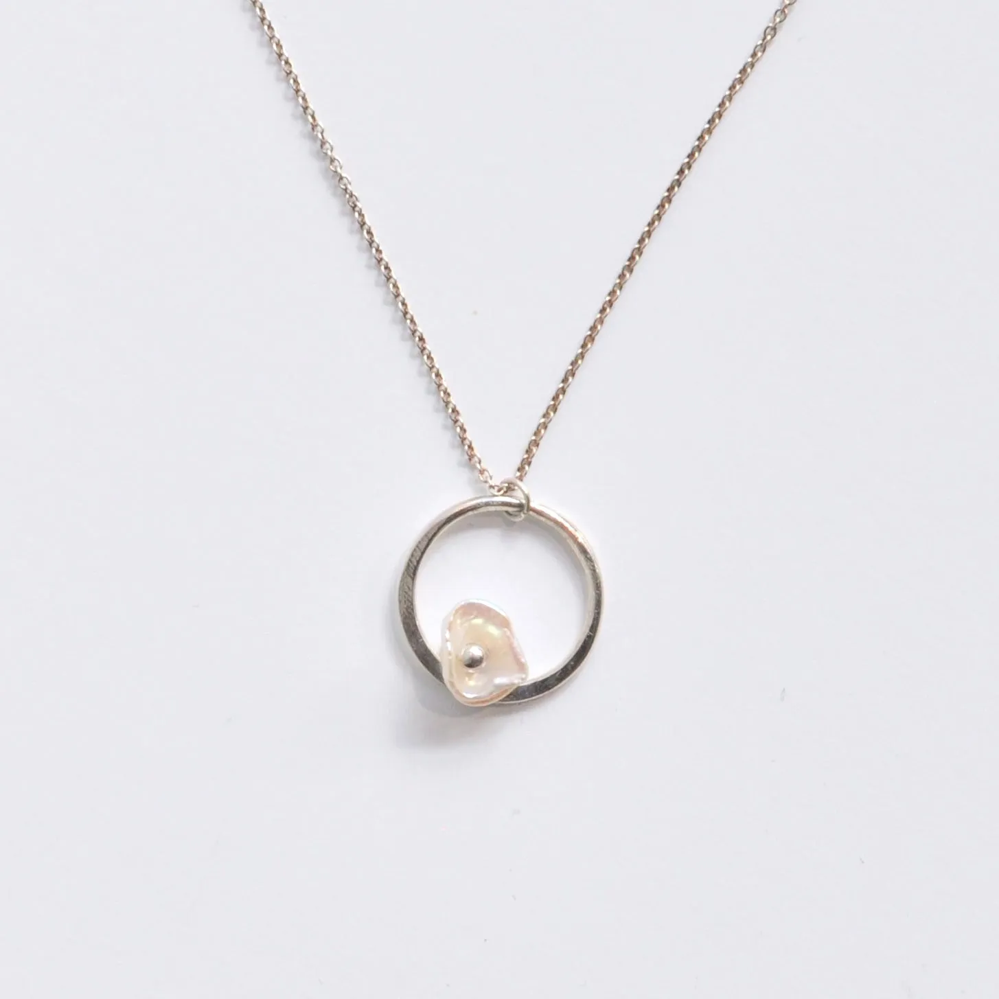 Circle Pendant Necklace - Karolyn Elisa Jewelry