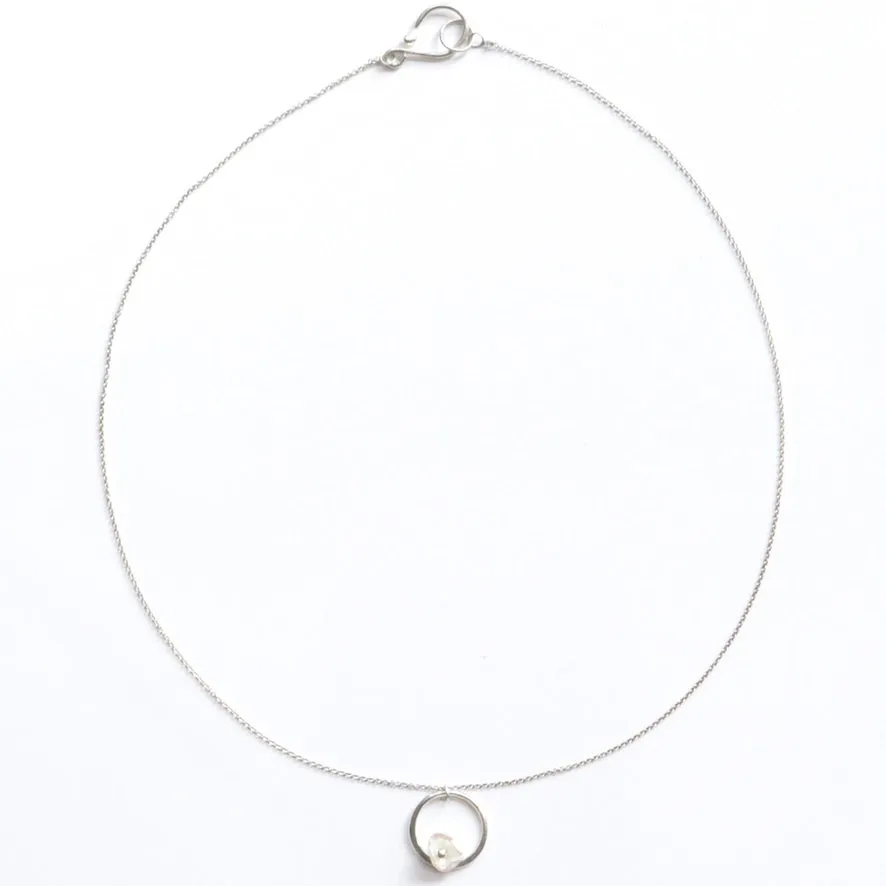 Circle Pendant Necklace - Karolyn Elisa Jewelry