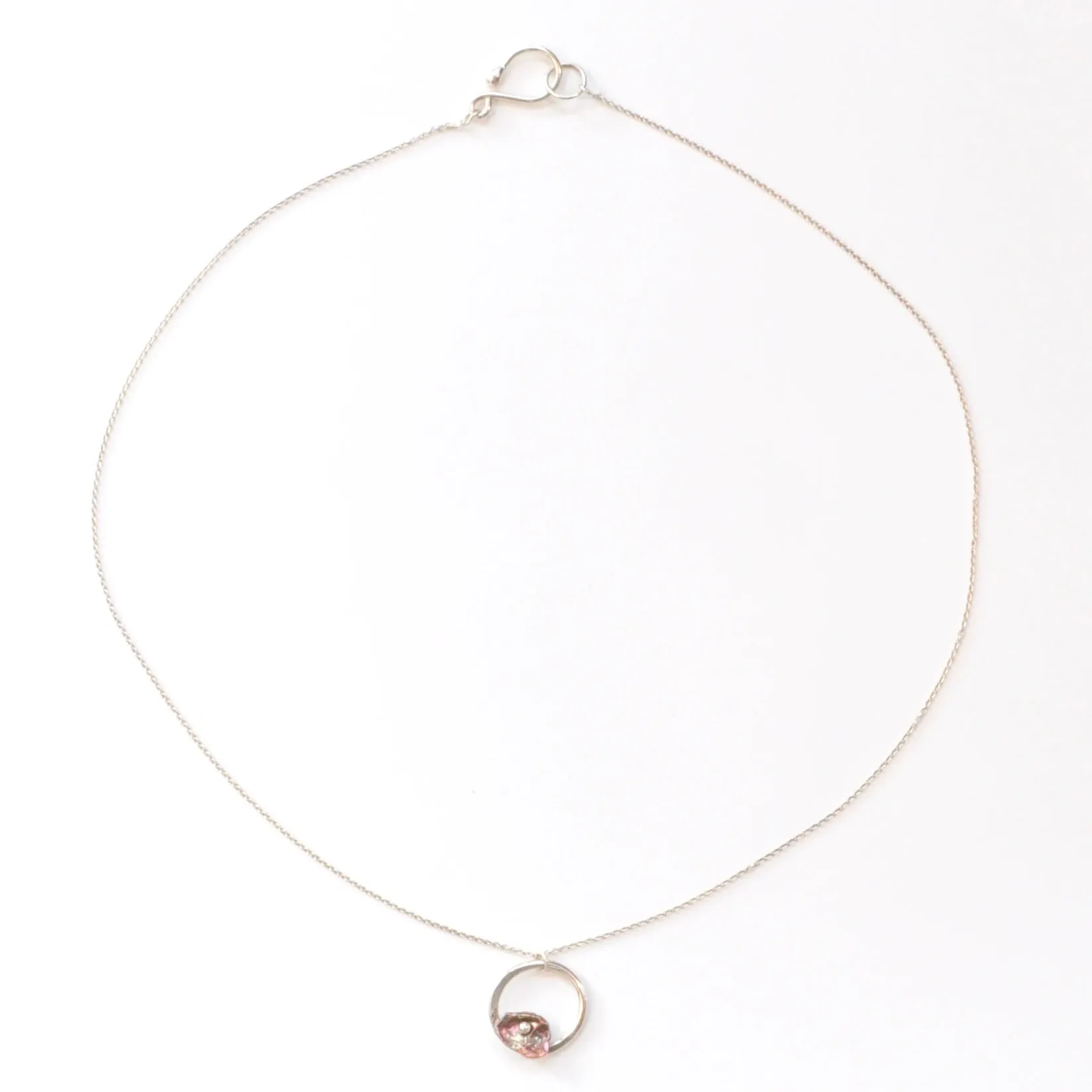 Circle Pendant Necklace - Karolyn Elisa Jewelry