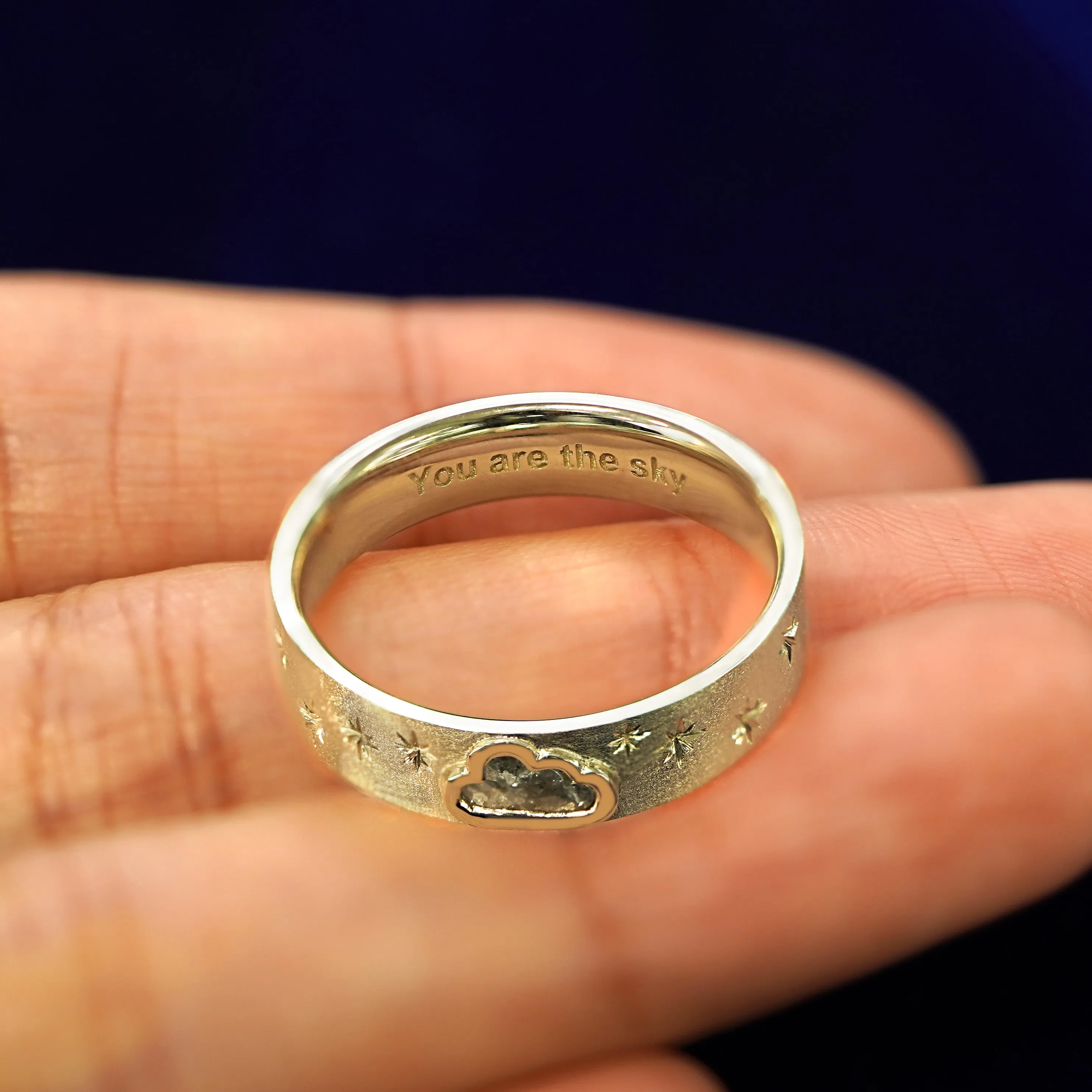 Cloud Diamond Band