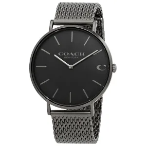Coach Charles Quartz Black Dial Men's Watch 14602145