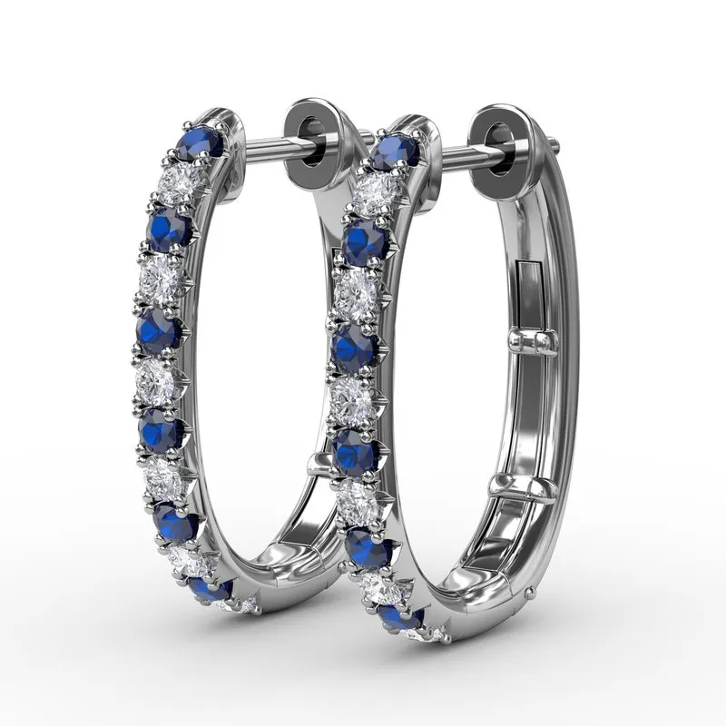 Colored Stone Earring