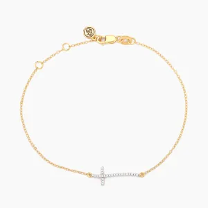 Criss Cross Chain Bracelet