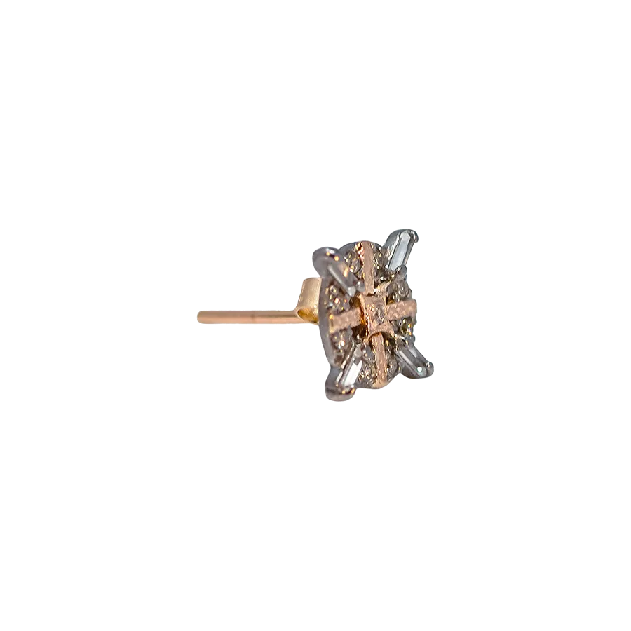 CRIVELLI CROSS STUD EARRINGS
