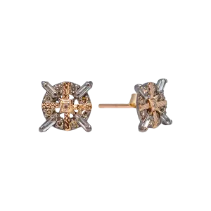 CRIVELLI CROSS STUD EARRINGS