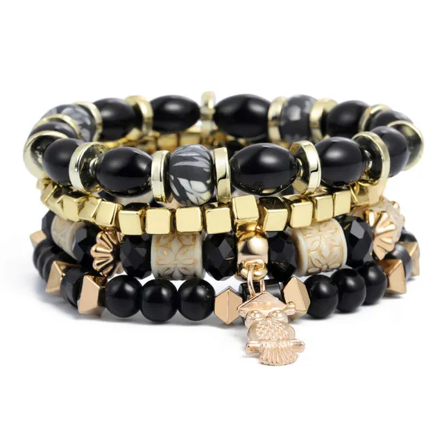 Crystal Bead Female Vintage Bracelets