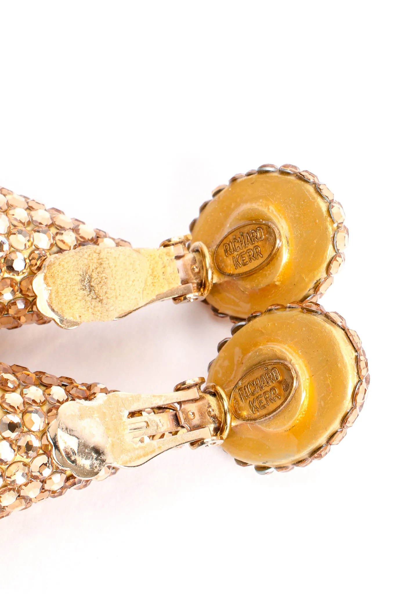 Crystal Cone Earrings
