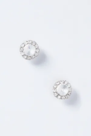 Crystal Dominique Stud Earrings