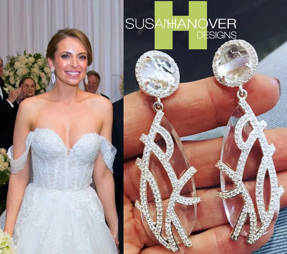 Crystal Drop Earrings
