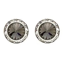 Crystal Earrings, 8mm size