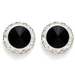 Crystal Earrings, 8mm size