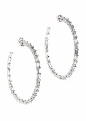 Crystal Hoop Earrings