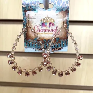 Crystal Teardrop Earrings