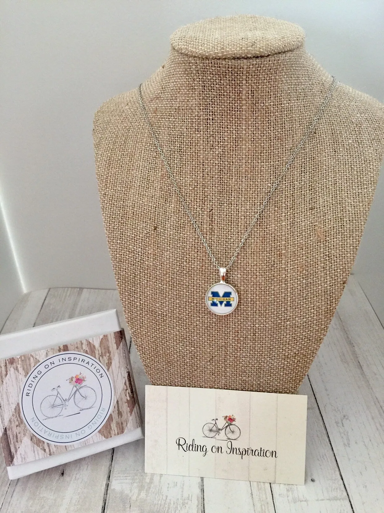 CUSTOM College Necklaces - Northwood University and Saginaw Valley State