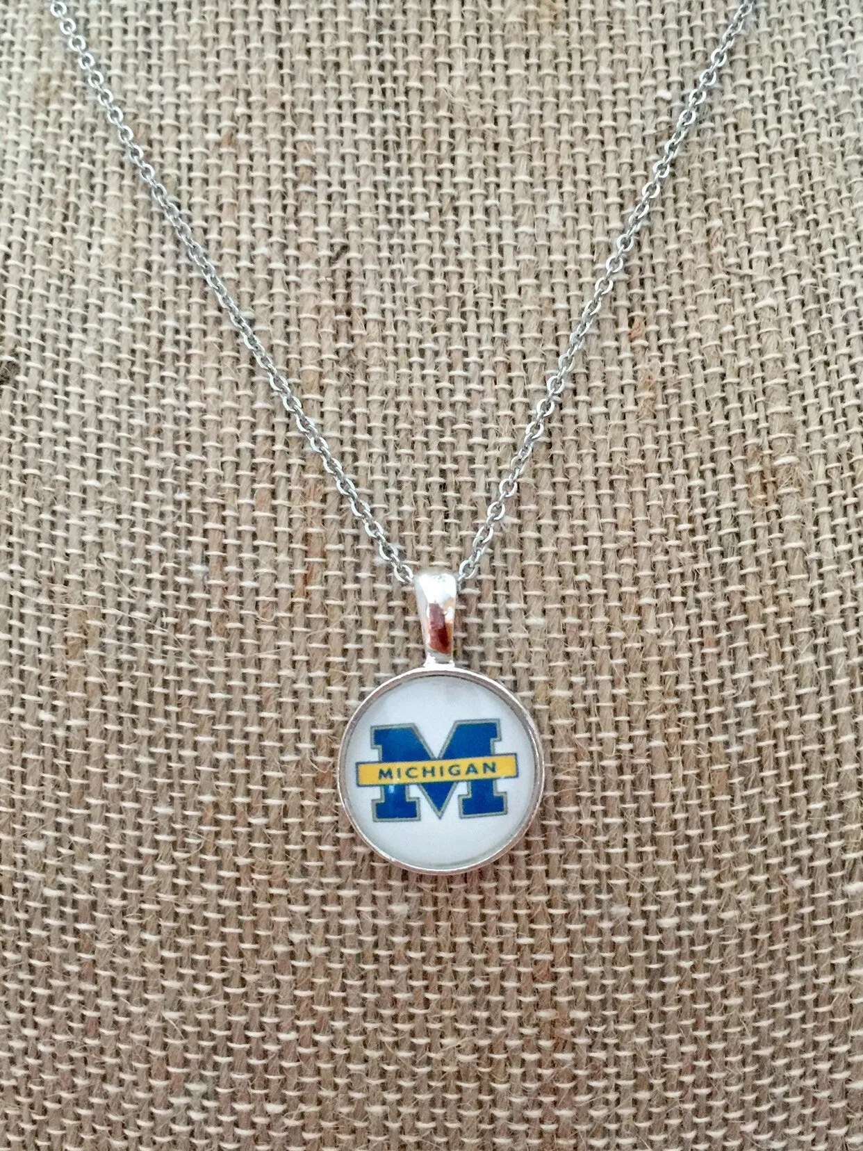 CUSTOM College Necklaces - Northwood University and Saginaw Valley State