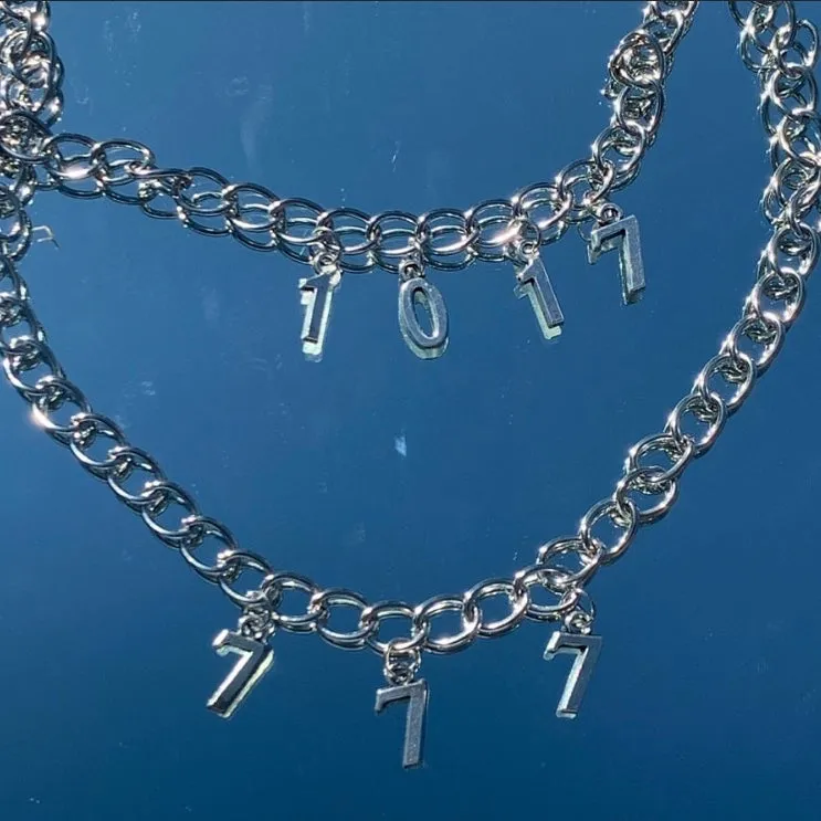 Custom Number Necklaces