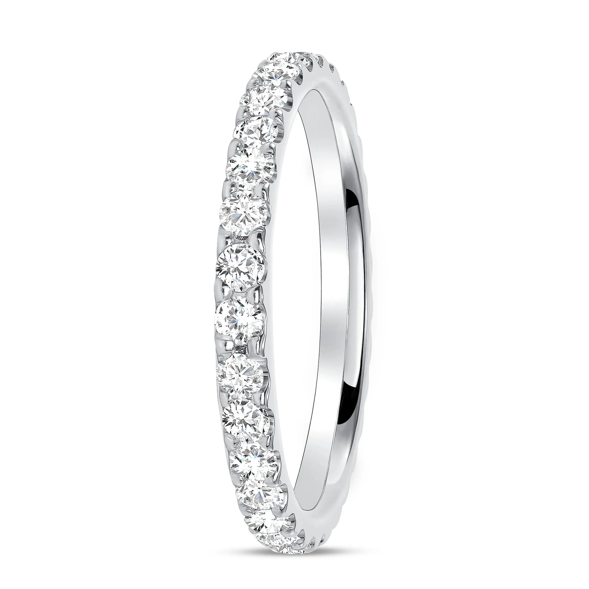 Custom Platinum Diamond Eternity Band