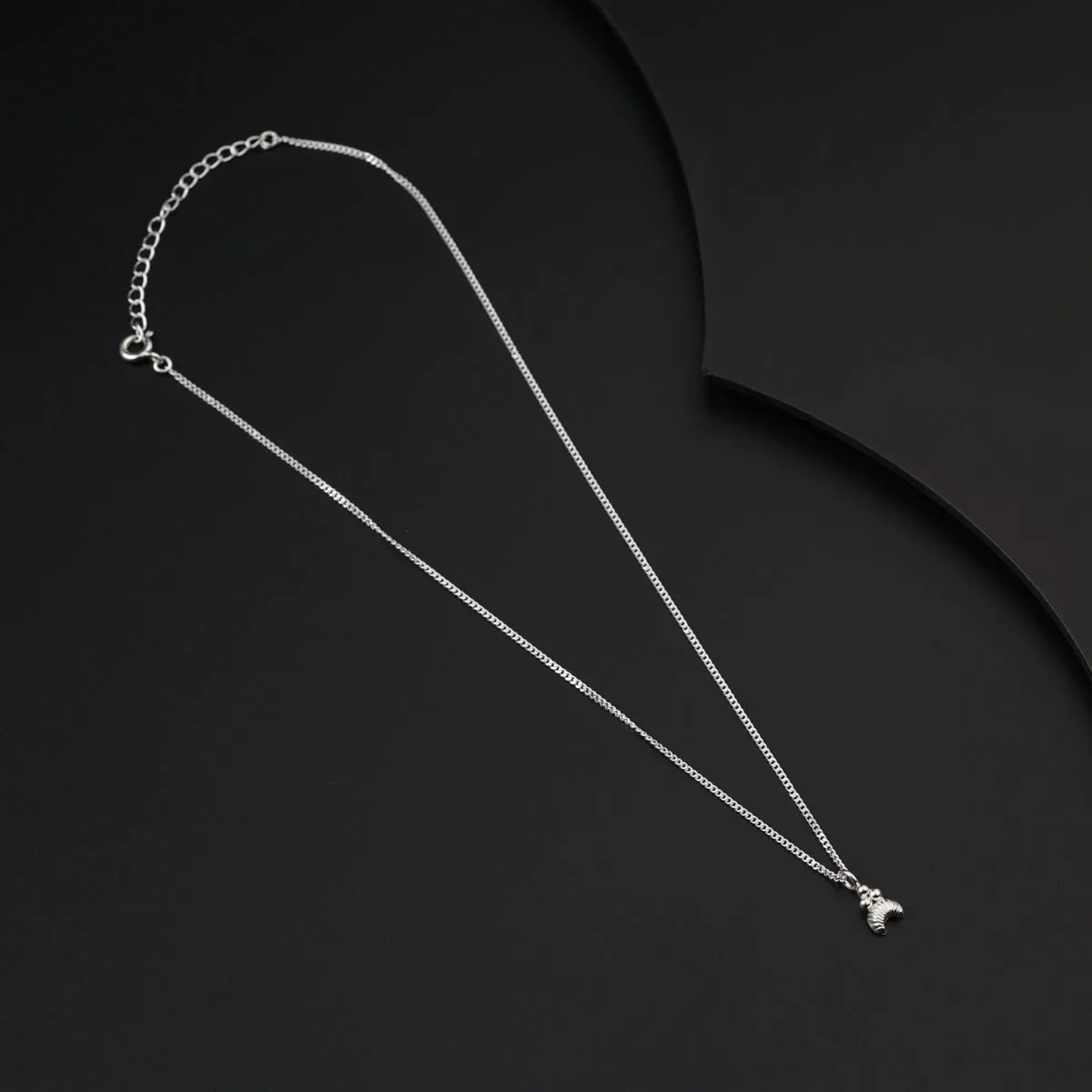 Daily Wear Silver Shiny Necklace