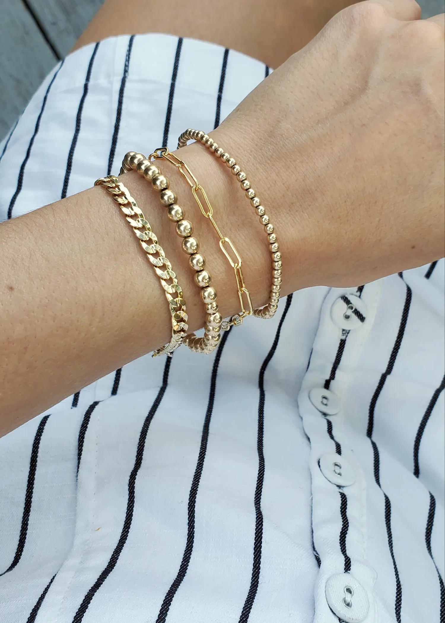 Dainty Curb Chain Bracelet