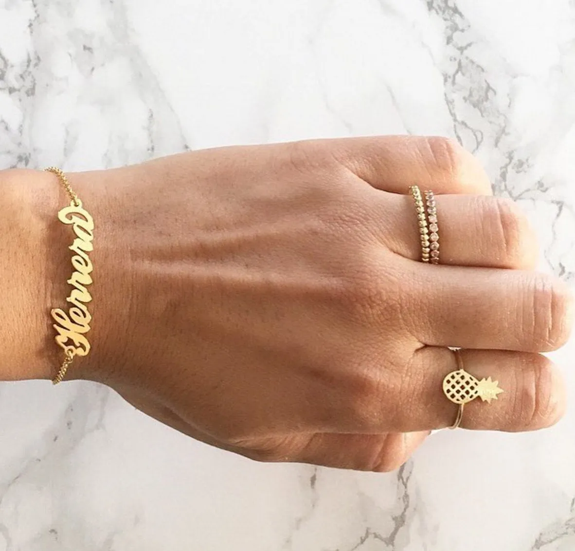 Dainty Name Bracelet