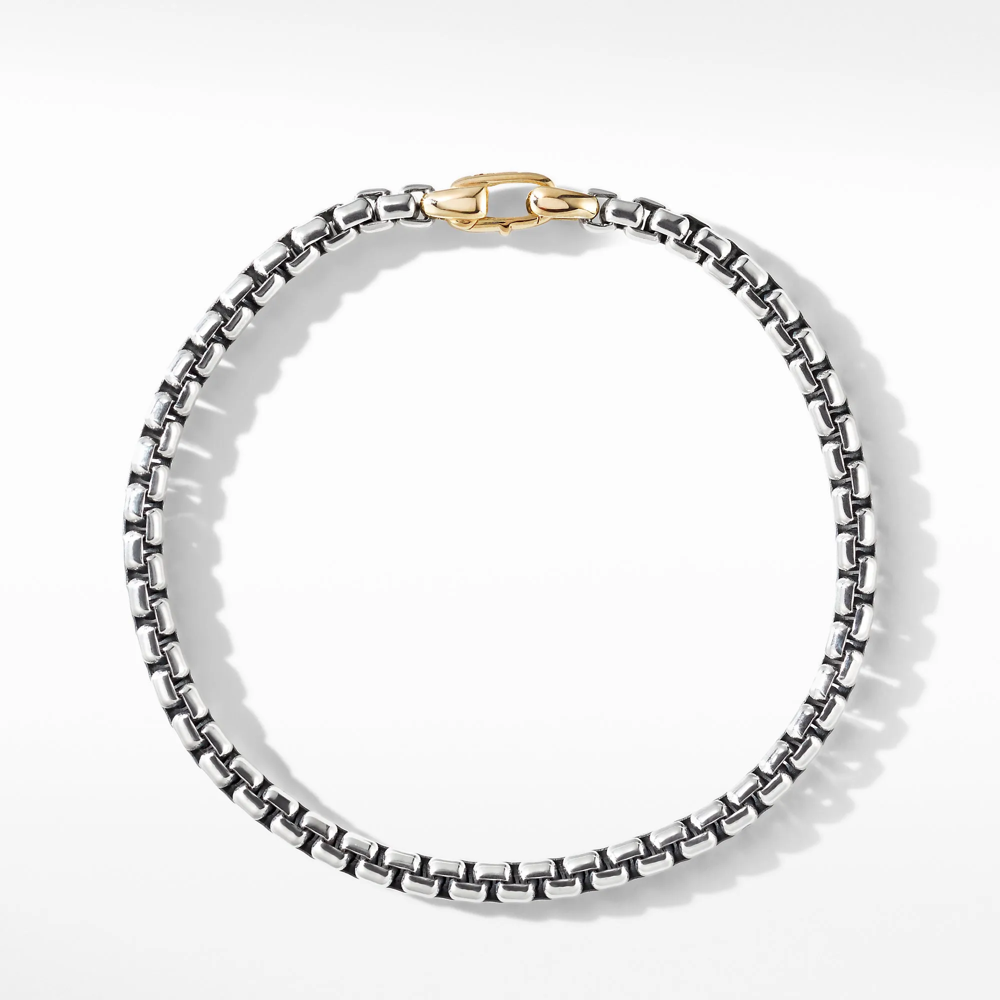 David Yurman   Bracelet in Silver and 14-Karat Yellow Gold
