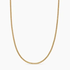 David Yurman Small Box Chain Necklace