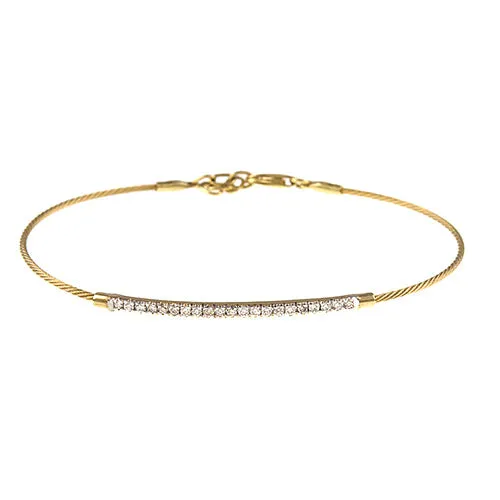 Diamond Cable Bracelet