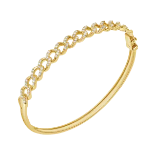 Diamond Pave Cuban Bracelet